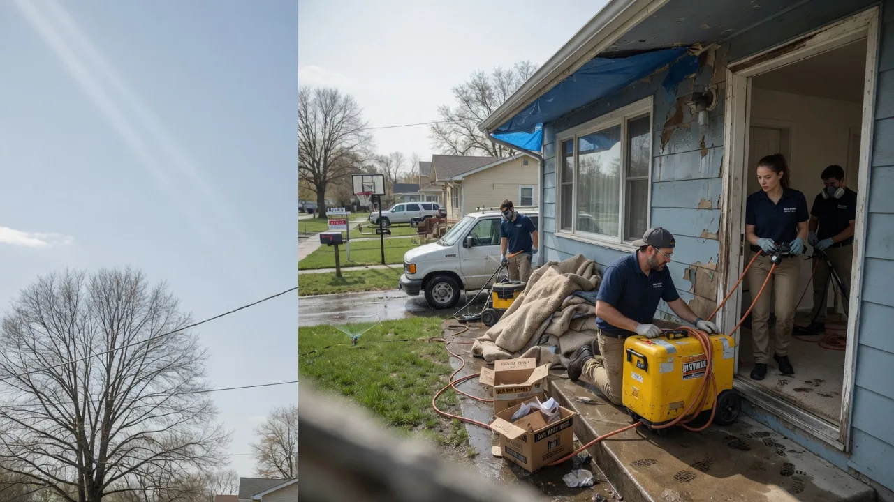 Basement Flood Cleanup in Collins, NY near me